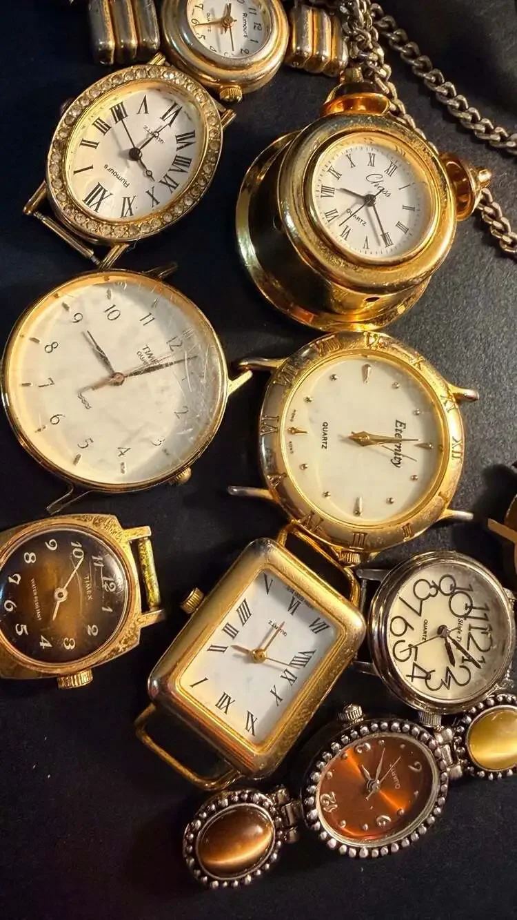 Vintage Mixed Assortment Women's Gold Craft Watch Lot